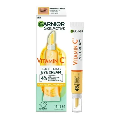 کرم دور چشم گارنیر Garnier مدل ویتامین سی Vitamin C حجم 15 میل