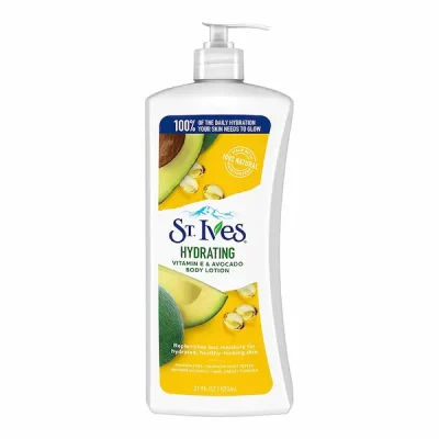 لوسیون بدن عصاره آووکادو و ویتامین E سینت ایوز St.ives
