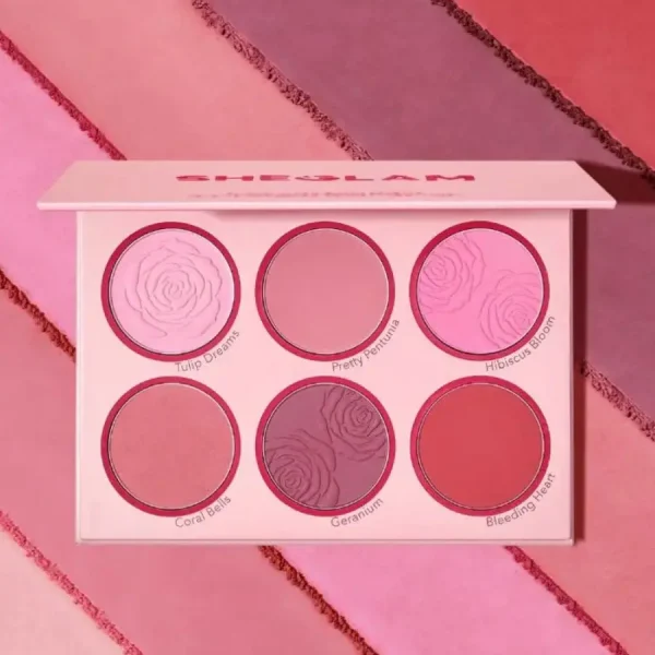 پالت رژگونه شیگلم مدل Blushing Bouquet
