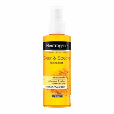 تونر زردچوبه نوتروژینا مدل soothing clear