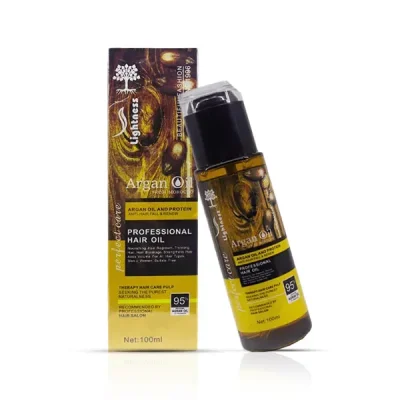 روغن مو آرگان لایتنس مدل Argan Oil