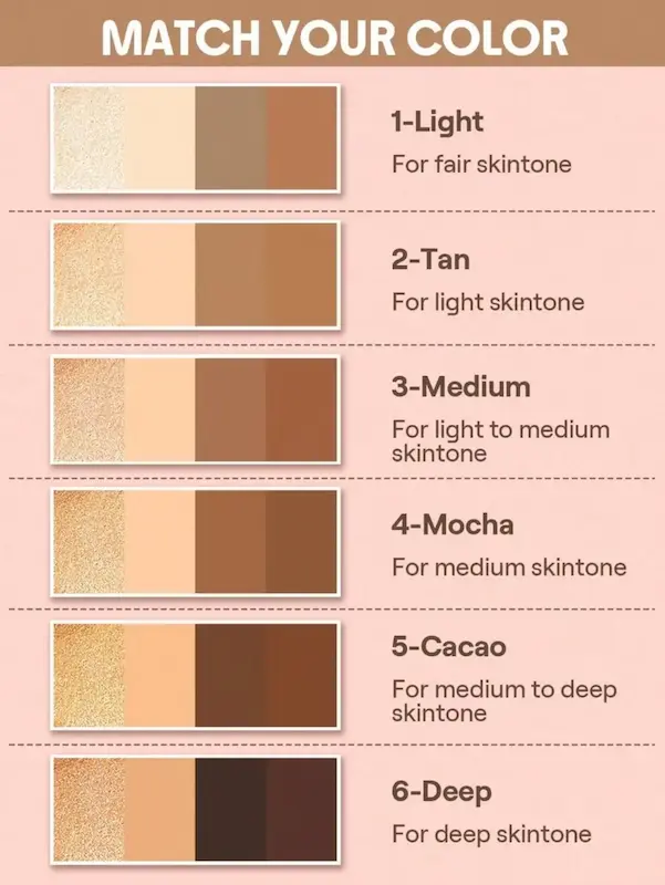 قلم صورت ۴ تکه شیگلم MULTI-GLAM FACE PEN