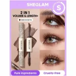 ریمل ضد آب دو سر شیگلم قهوه ای سری All-In-One مدل WATERPROOF Macchiati