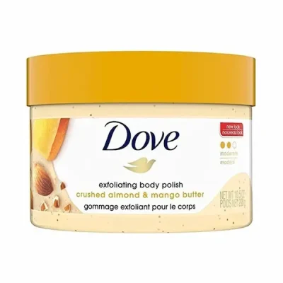 اسکراب لایه بردار بدن داو Dove حاوی عصاره کره بادام و انبه
