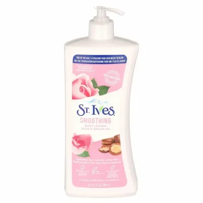 لوسیون بدن گل رز و روغن آرگان سینت ایوز St.ives