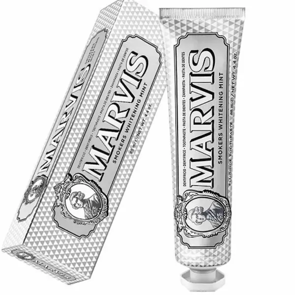 خمیر دندان سفید کننده مارویس (Marvis Whitening Mint) حجم 85 میلی لیتر