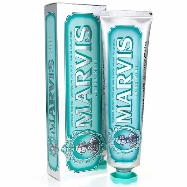 خمیردندان رازیانه و نعناع مارویس Marvis Anise Mint حجم 85 میلی لیتر