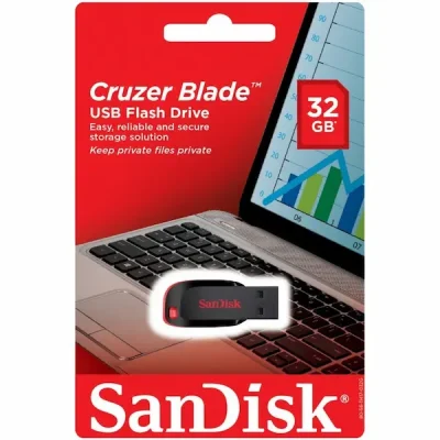 فلش مموری سن دیسک مدل Cruzer Blade CZ50 ظرفیت 32 گیگابایت