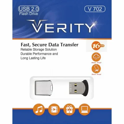 فلش مموری وریتی مدل V702 ظرفیت 16 گیگابایت