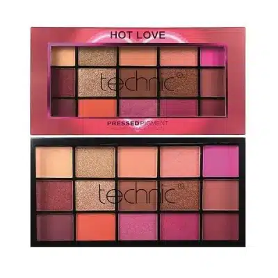 پالت سایه هات لاو تکنیک Technic Eyeshadow Hot Love