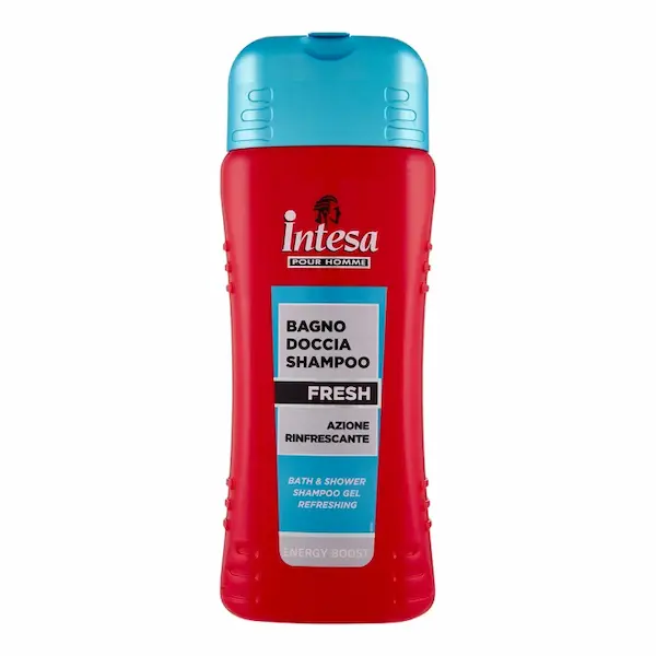 شامپو و ژل دوش مردانه اینتسا مدل Pour Homme Fresh شامپو و ژل دوش مردانه اینتسا مدل Pour Homme Fresh