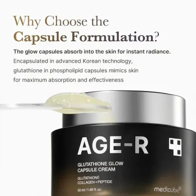 کرم کپسولی گلوتاتیون مدی کیوب Age R