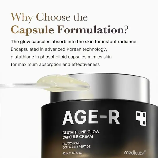 کرم کپسولی گلوتاتیون مدی کیوب Age R