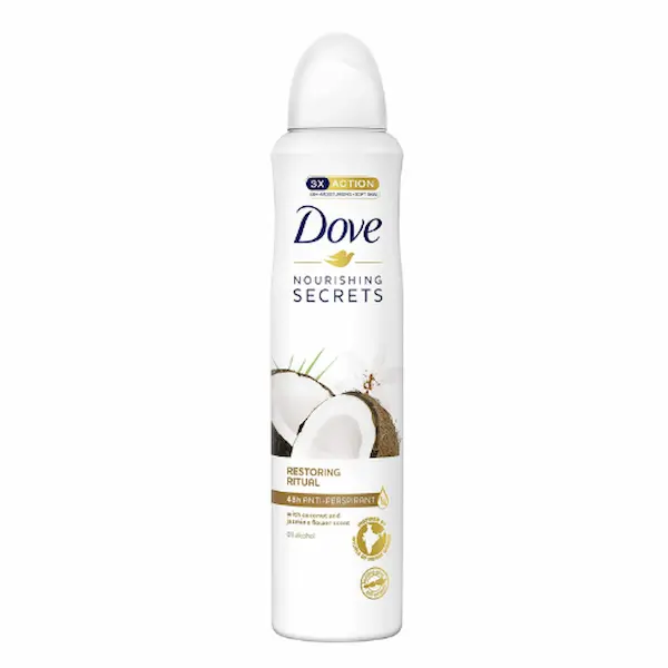 اسپری ضد تعریق داو مدل نارگیل 48 ساعته