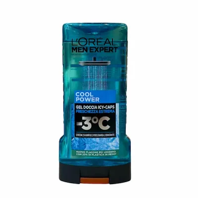 شامپو سرو بدن مردانه لورآل Loreal مدل Cool Power
