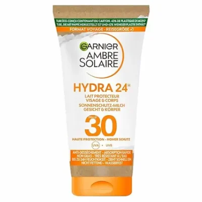 لوسیون ضد آفتاب آبرسان هیدرا 24 ساعته پروتکت SPF گارنیر
