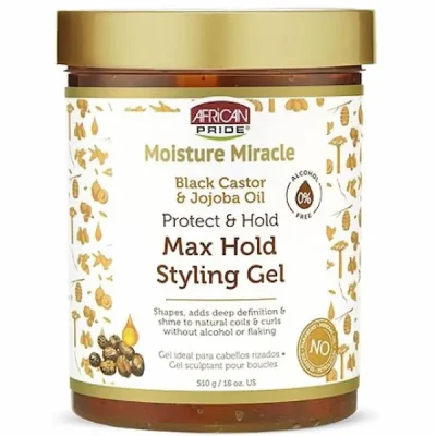 ژل مو آفریکن پراید مدل Miracle Max Hold Styling