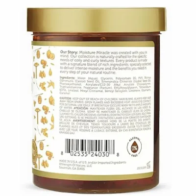 ژل مو آفریکن پراید مدل Miracle Max Hold Styling