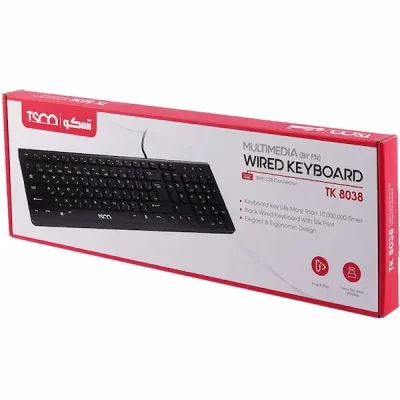 کیبورد تسکو مدل TK 8038
