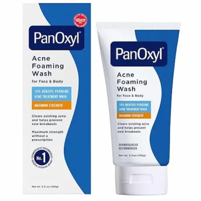 فوم شوینده ضد جوش پانوکسیل panoxyl حاوی بنزوئیل پراکسید 10%