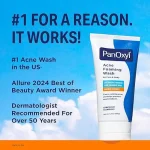 فوم شوینده ضد جوش پانوکسیل panoxyl حاوی بنزوئیل پراکسید 10%