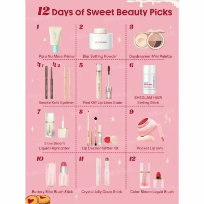 پک آرایشی تقویم آونت روز شگفتی و زیبایی شیگلم Sheglam
