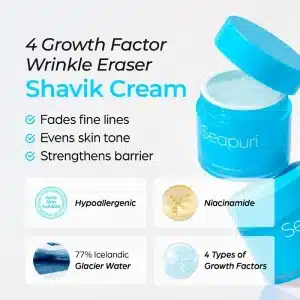 کرم آبرسان و ضدپیری پوست شاویک سی پوری