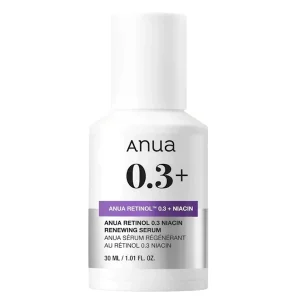 سرم ضد چروک مدل رتینول 0.3% و نیاسین آنوا ANUA