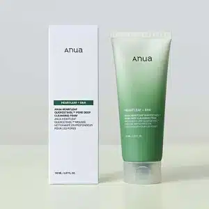 فوم شستشو لایه بردار Heartleaf + BHA آنوا Anua