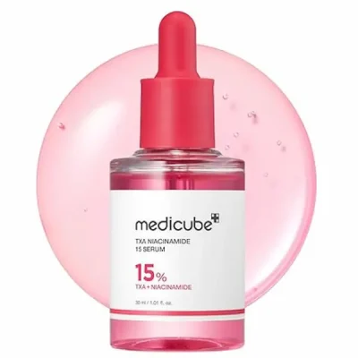 سرم ضد لک و روشن کننده ترانگزامیک اسید و نیاسینامید مدی کیوب