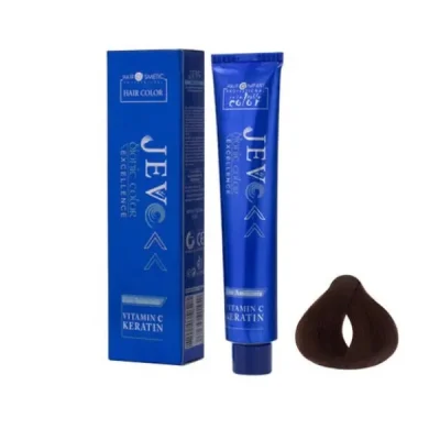 رنگ مو جوو (Jevo) مدل Excellence شماره 5.3 حجم 100 میلی‌لیتر رنگ قهوه ای طلایی روشن