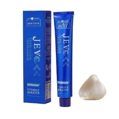 رنگ مو جوو (Jevo) مدل Excellence شماره 90.00 حجم 100 میلی‌لیتر رنگ یخی