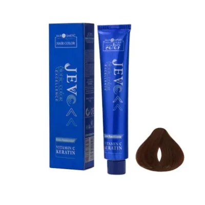 رنگ مو جوو (Jevo) مدل Excellence شماره 7.3 حجم 100 میلی‌لیتر رنگ بلوند طلایی متوسط