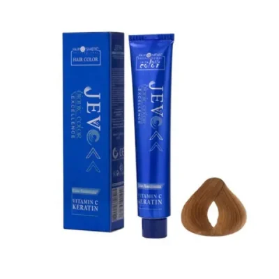 رنگ مو جوو (Jevo) مدل Excellence شماره 9.3 حجم 100 میلی‌لیتر رنگ بلوند طلایی خیلی روشن