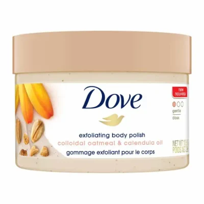 اسکراب پوست لایه بردار داو Dove مدل Colloidal Oatmeal And Calendula Oil