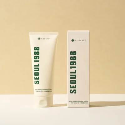 فوم شستشوی صورت کاج سیکا و پروبیوتیک سئول 1988 کی سکرت