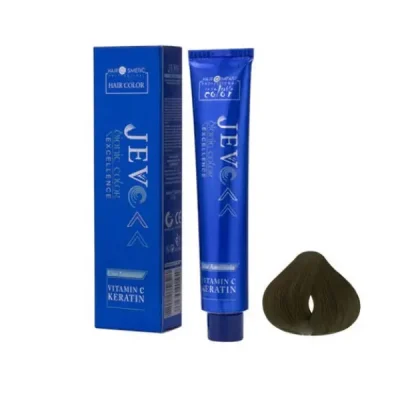 رنگ مو جوو (Jevo) مدل Excellence شماره 6.2 حجم 100 میلی‌لیتر رنگ بلوند زیتونی تیره