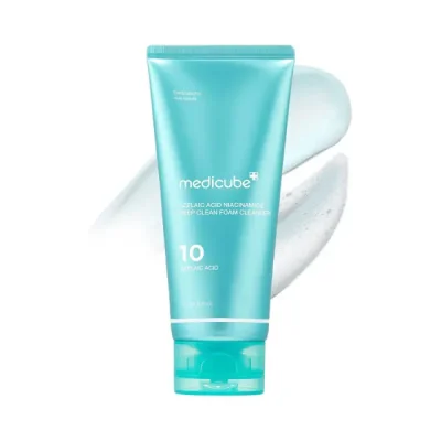 فوم شست و شو عمیق آزلائیک اسید و نیاسینامید مدی کیوب