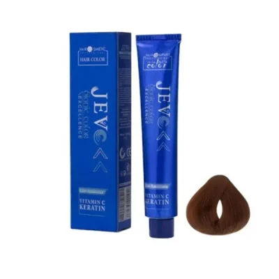 رنگ مو جوو (Jevo) مدل Excellence شماره 7.76 حجم 100 میلی‌لیتر رنگ بلوند تنباکویی متوسط