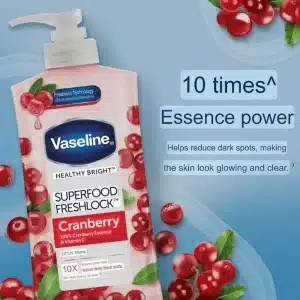 لوسیون بدن سوپر فود وازلین کرنبری