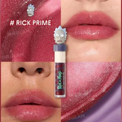 sheglam rick and morty multiverse swirl lip gloss