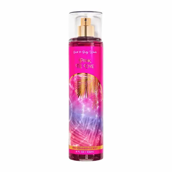 Bath And Body Body Splash Pink Tie Dye