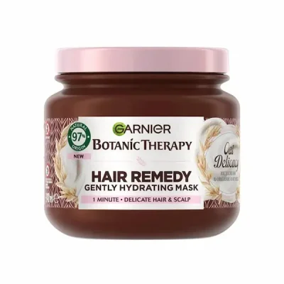 ماسک مو گارنیر مدل BOTANIC THERAPY حاوی خامه برنج و جو دو سر