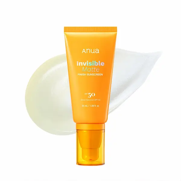 anua invisible matte finish sunscreen