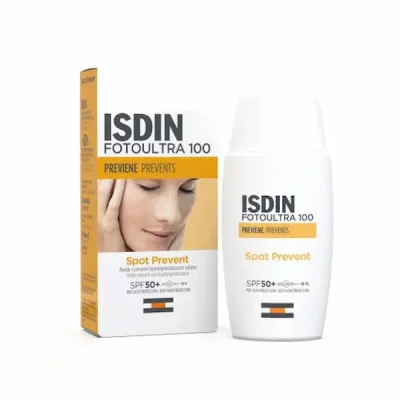 ضد آفتاب بیرنگ ضد لک ایزدین Isdin مدل Spot prevent حجم 50 میل