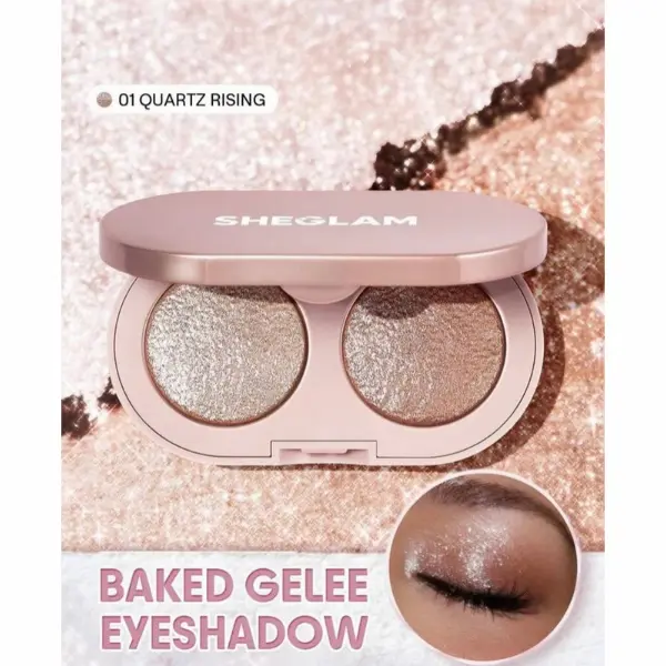 SHEGLAM Prismalight Baked Gelee Eyeshadow Brand Beauty Makeup Face