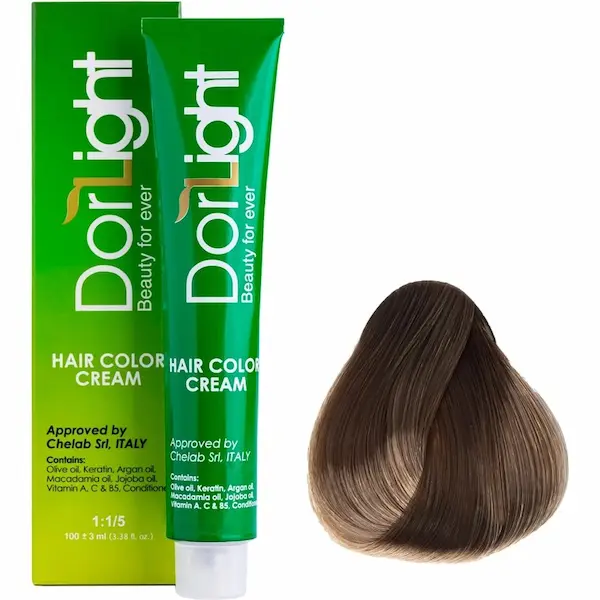 Dor Light Hair Color Number 9.3 Volume 100 Ml Very Light Olive Blonde (1)