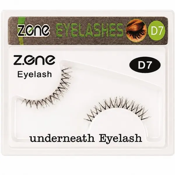pair Underneath artificial eyelash z one number D7