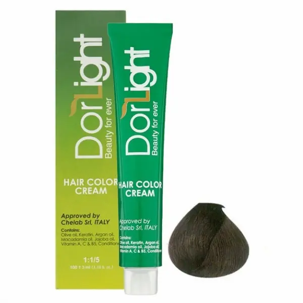Dorlight 3.1 Dark gray brown Hair Color 100 m