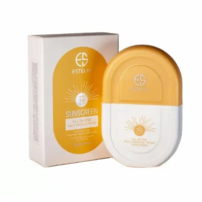 کرم ضدآفتاب رنگی استیلن All-In-One با SPF 70